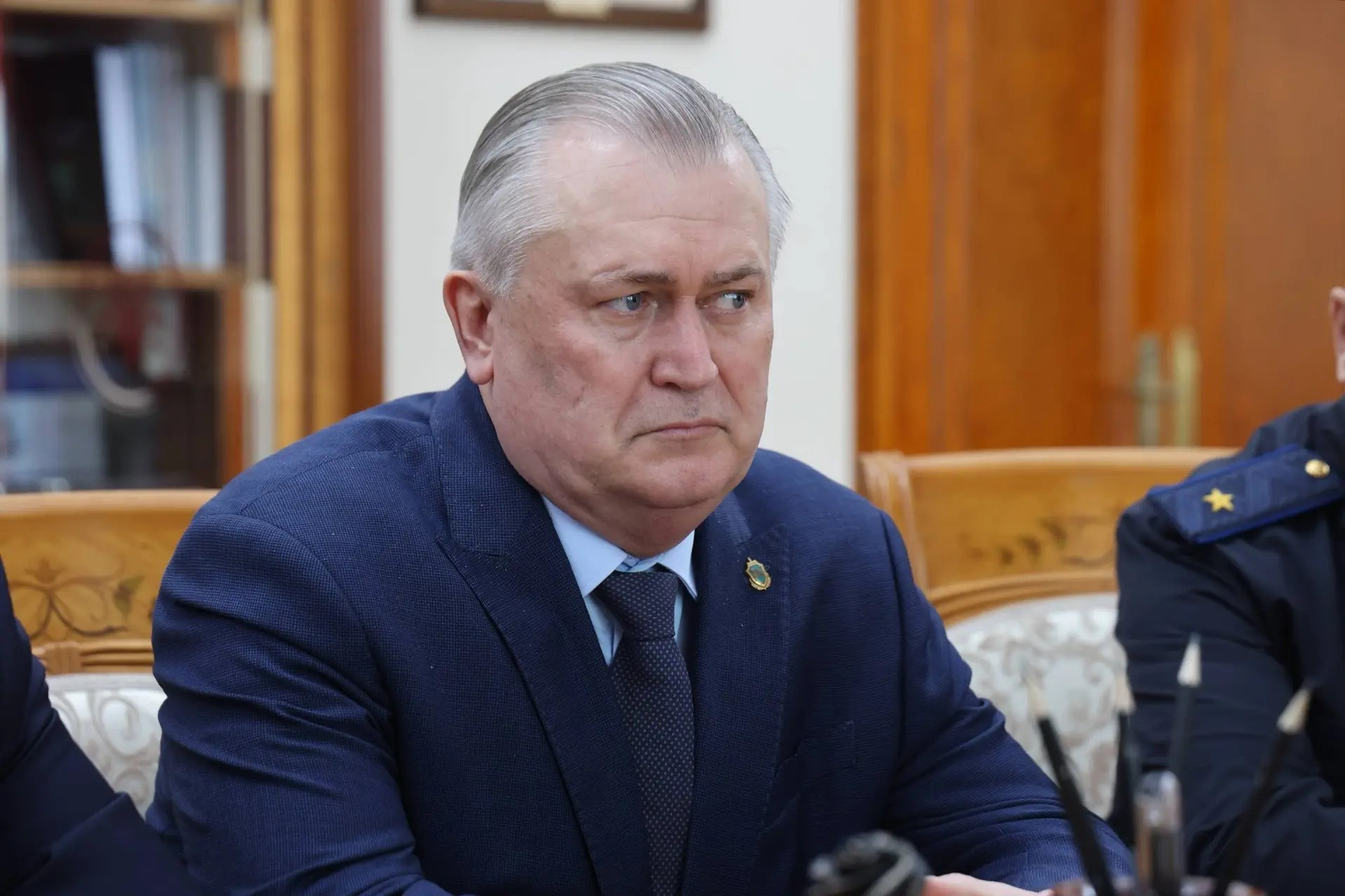 Сергею Меликову представили нового начальника Пограничного управления ФСБ России по Дагестану