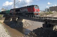 На перегоне «Хасавюрт – Кадиюрт» открыто движение по восстановленному мосту для всех видов поездов