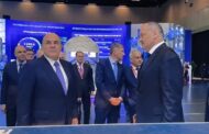 Михаил Мишустин осмотрел стенд Дагестана на Кавказском инвестиционном форуме