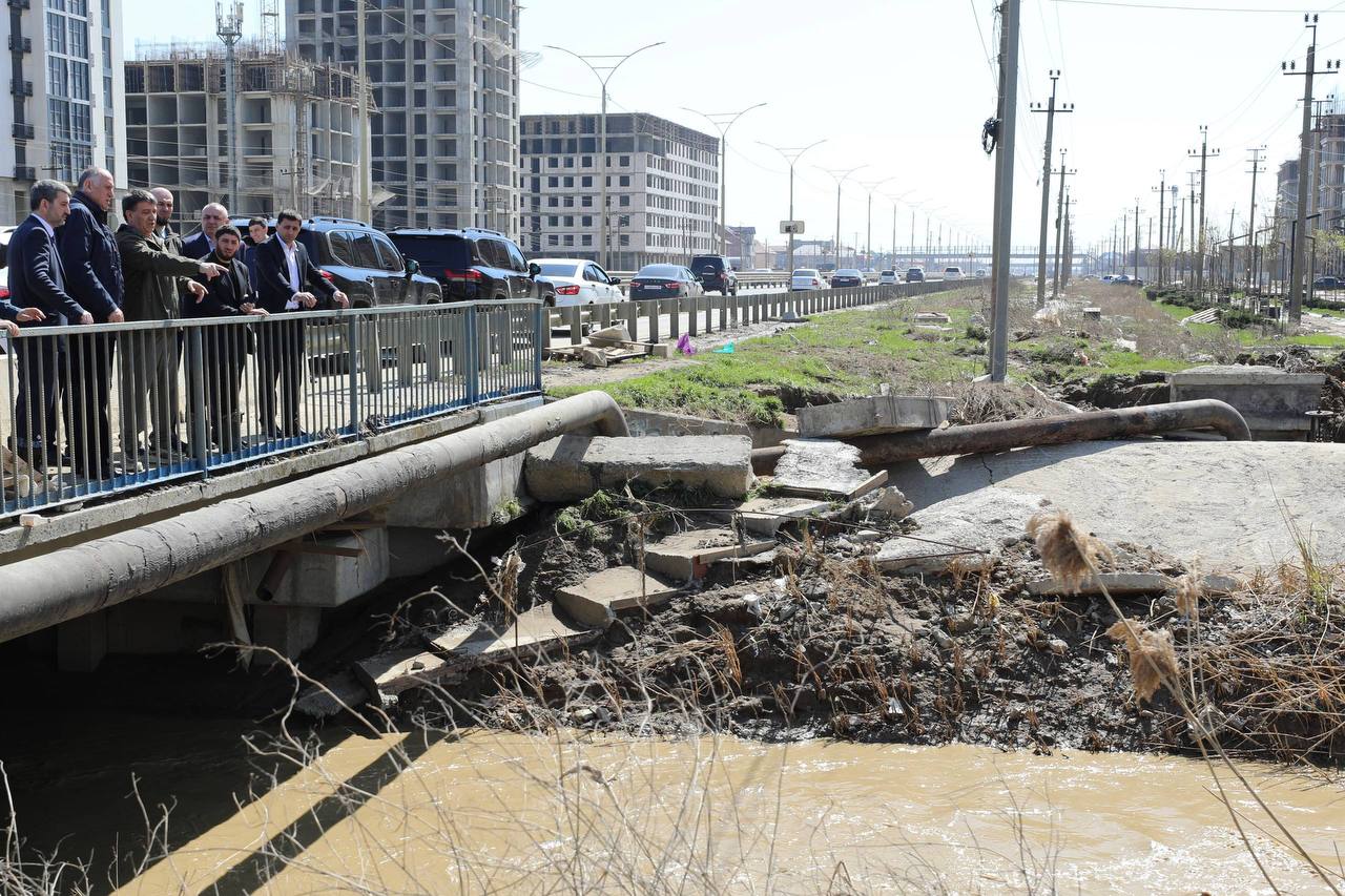 Русло реки Черкес-Озень в Махачкале приведут в порядок для предотвращения подтоплений