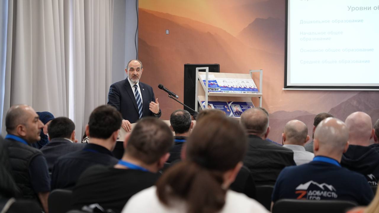 Участники «Доблести гор» провели выездной день в махачкалинской школе №54