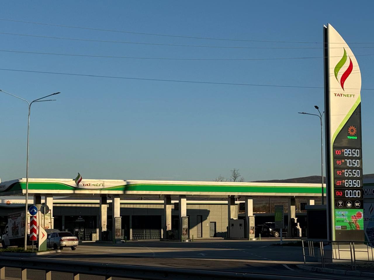 В Дагестане запустили первую АЗС «Татнефть»: до конца апреля откроют ещё пять станций