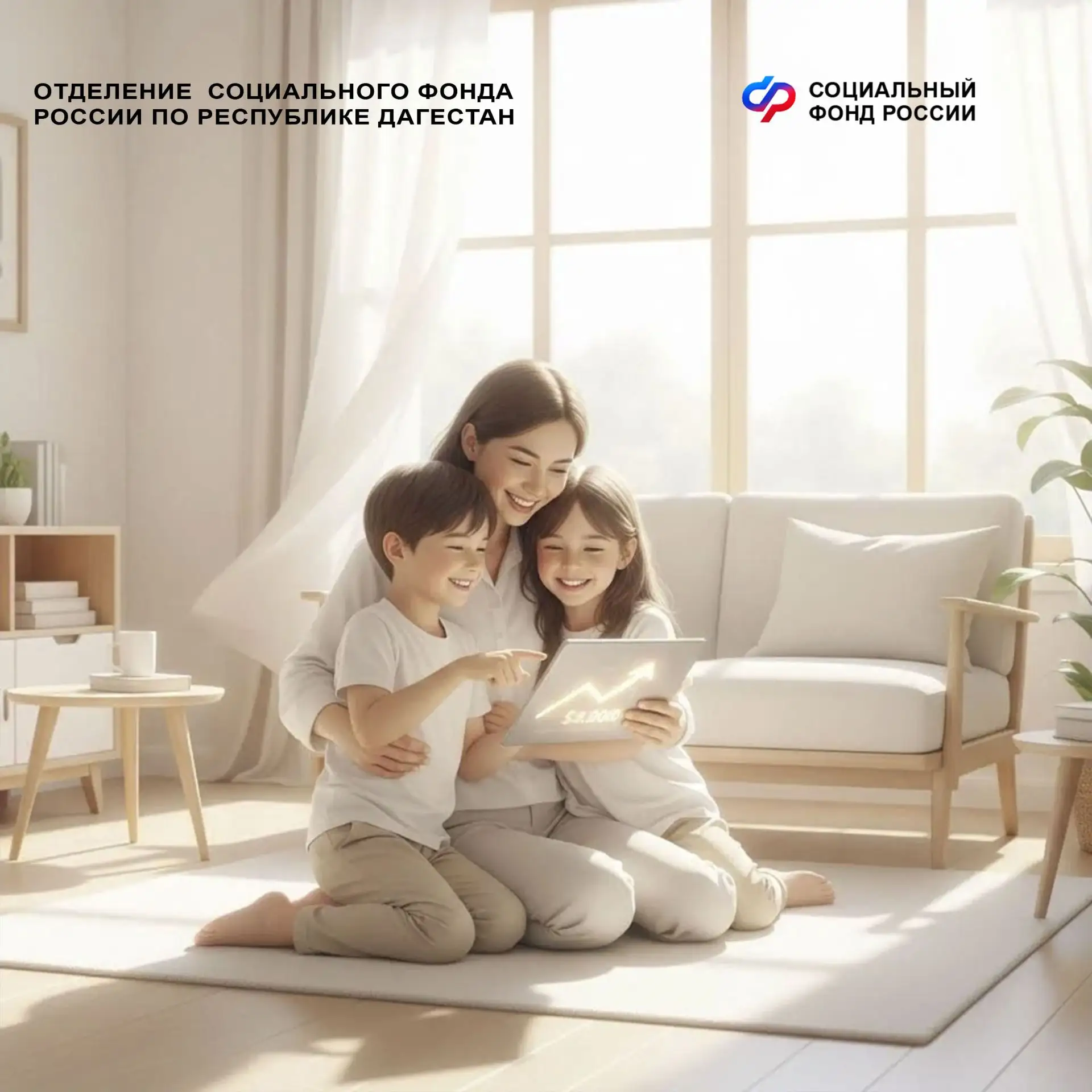 Отделение СФР по Республике Дагестан проактивно оформило 15,5 тысяч сертификатов на материнский капитал в 2025 году