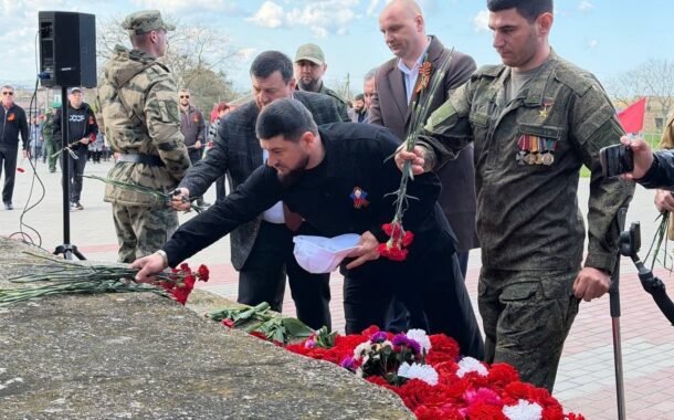 Участники программы «Доблесть гор» присоединились к автопробегу «Знамя Победы»