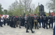 «Ночные волки» в Махачкале: как прошел мотомарш «Дороги Победы»
