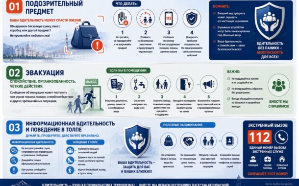 Бдительность без паники: как действовать при угрозах безопасности