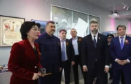 Фёдор Щукин и Магомед Рамазанов посетили обновлённый Музей боевой славы имени В. Макаровой