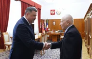Фёдор Щукин встретился с первым президентом Дагестана Муху Алиевым