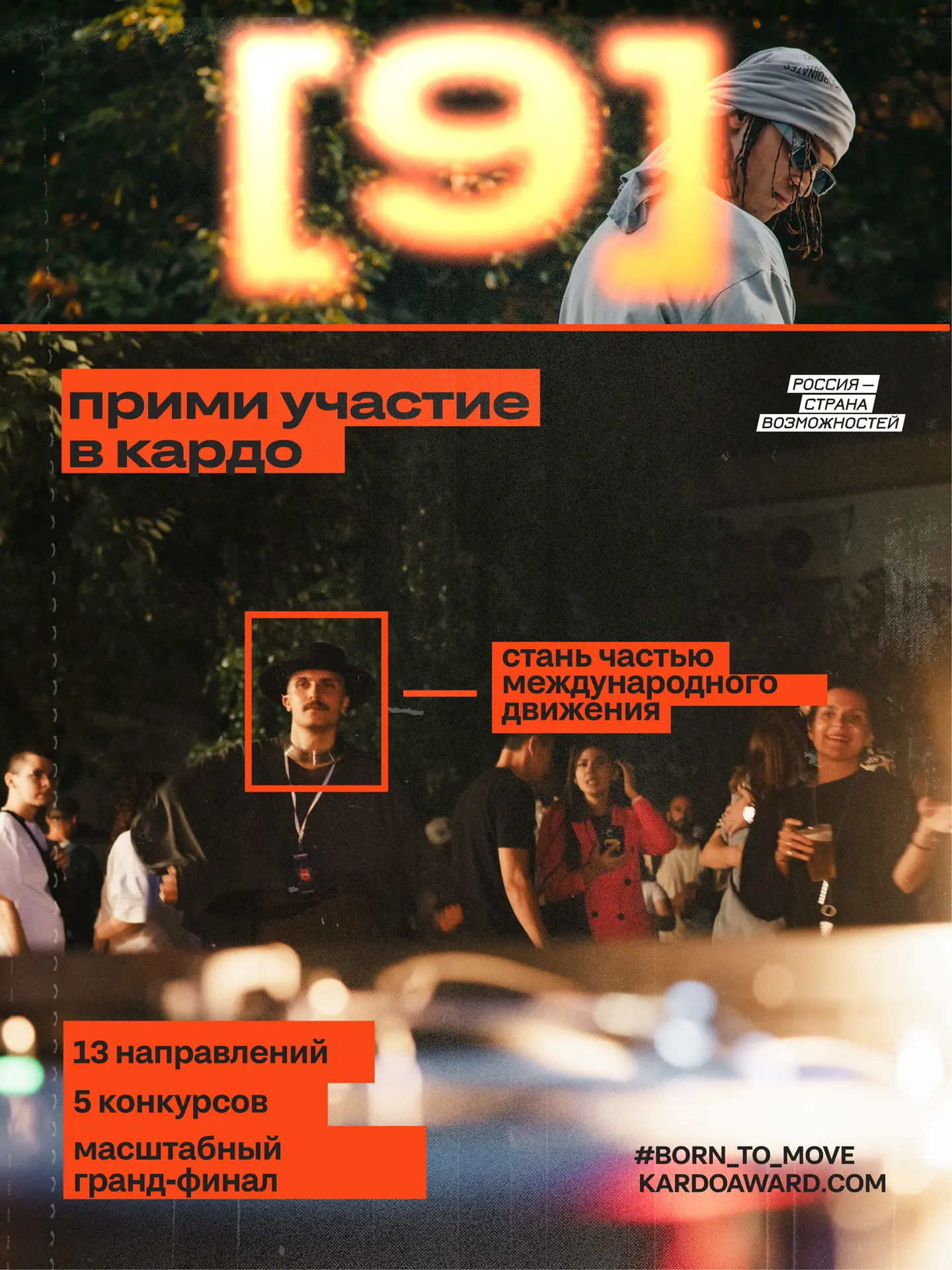 Открыта регистрация на международную конкурс-премию уличной культуры и спорта КАРДО