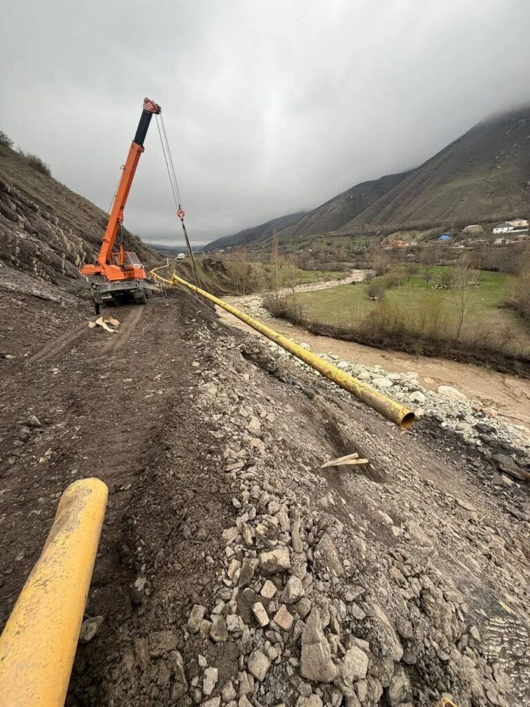 В 10 районах Дагестана обновят газовую инфраструктуру после паводков