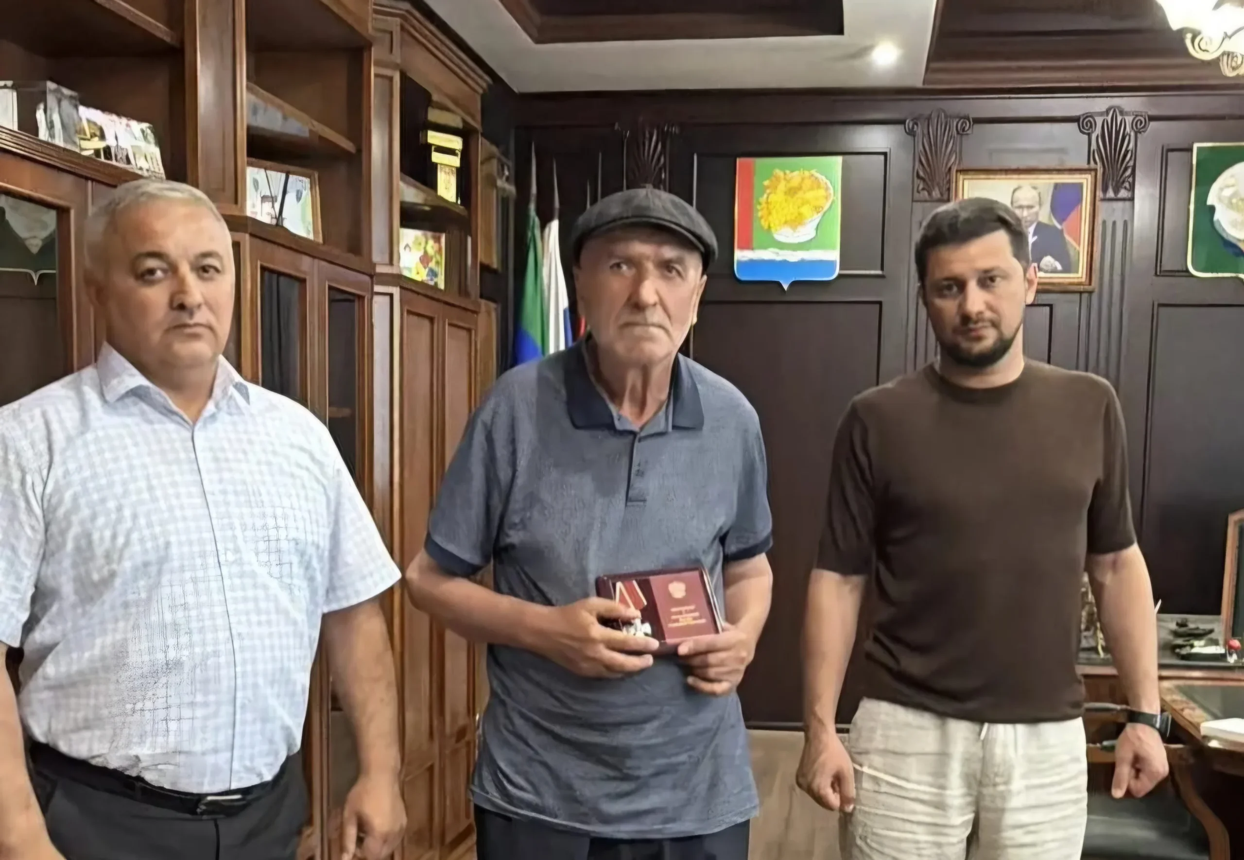 В Магарамкентском районе вручили Ордена Мужества семьям погибших участников СВО