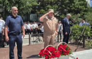 В Каспийске почтили память Магомеда Нурбагандова