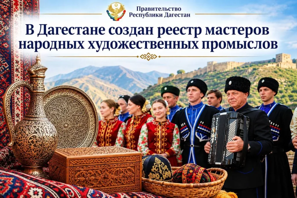 В Дагестане создали реестр мастеров народных художественных промыслов