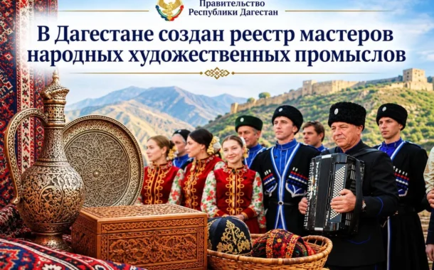 В Дагестане создали реестр мастеров народных художественных промыслов