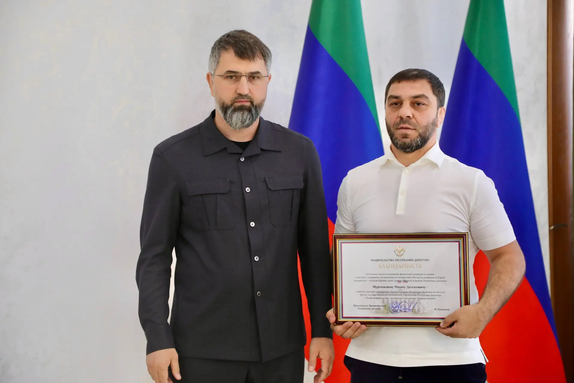 Махач Муртазалиев: дагестанские борцы готовы достойно представить Россию на мировой арене