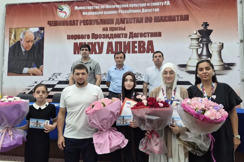 Определены призеры чемпионата Дагестана по шахматам
