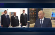 Президент Путин принял участие в открытии школы в селе Байрамаул