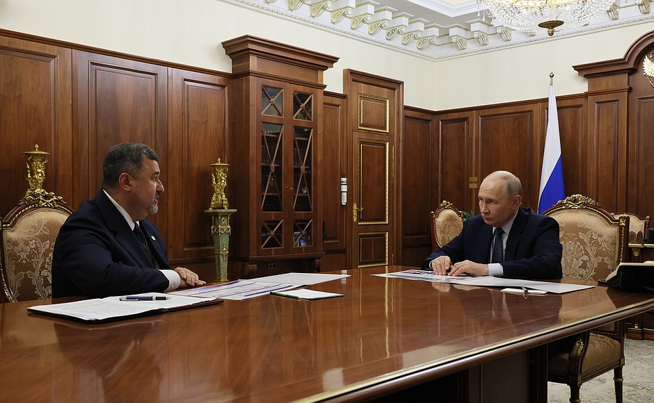 Магомед Рамазанов: встреча Владимира Путина с Фёдором Щукиным стала важным событием для Дагестана