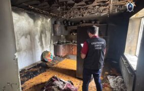 Трое малолетних детей погибли при пожаре в Инчхе