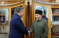 Фёдор Щукин поздравил муфтия Дагестана Ахмада Афанди Абдулаева с днём рождения