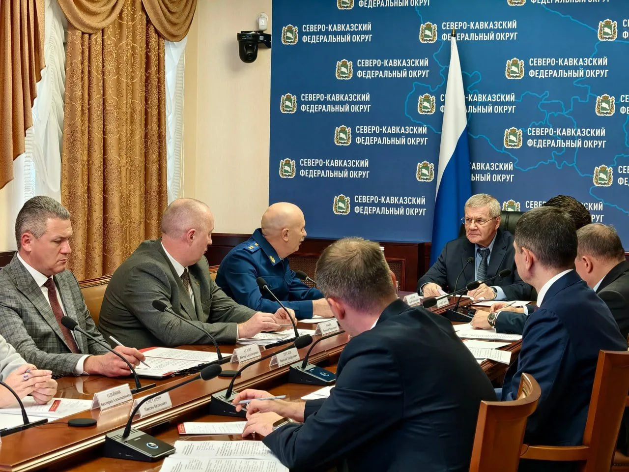 Фёдор Щукин принял участие в заседании рабочей группы по противодействию незаконным финансовым операциям в СКФО