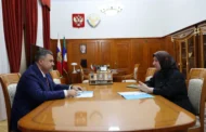 Фёдор Щукин обсудил с руководителем Комитета семей воинов Отечества новые проекты