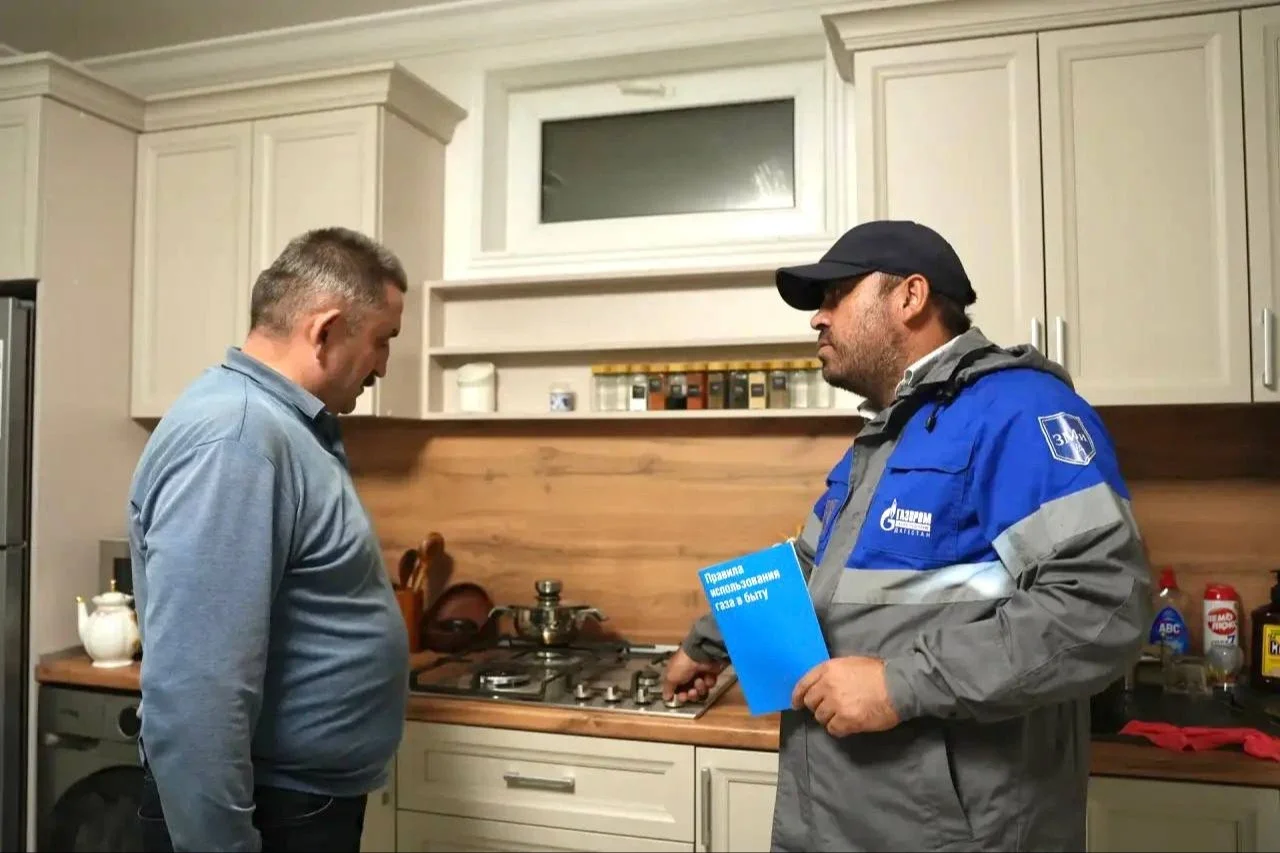 В Каспийске ещё один дом в СНТ подключили к газу по программе догазификации