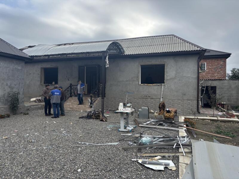 Жительница Эндирея пострадала при вспышке газа